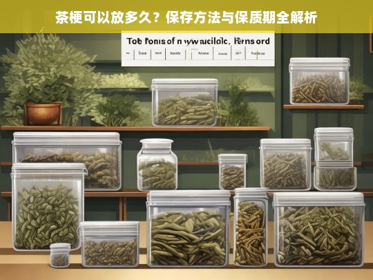 茶梗可以放多久？保存方法与保质期全解析