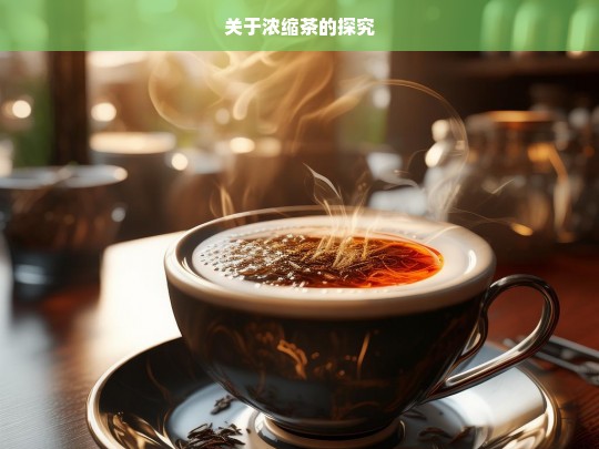 关于浓缩茶的探究