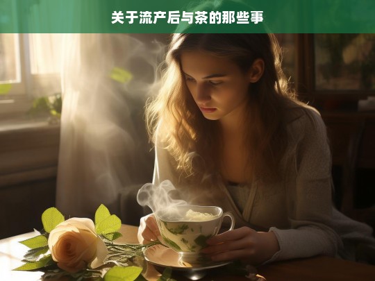 关于流产后与茶的那些事