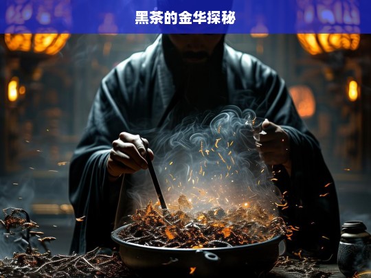 黑茶的金华探秘