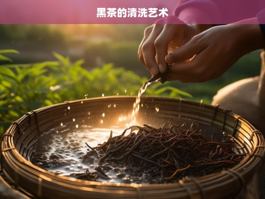 黑茶的清洗艺术