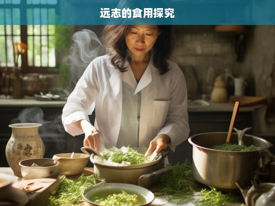 远志的食用探究